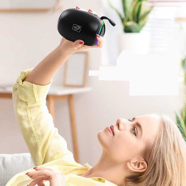 OKOP KP-541 Bluetooth(5.1) Hangszóró 360° Stereo hangzással és RGB világítással