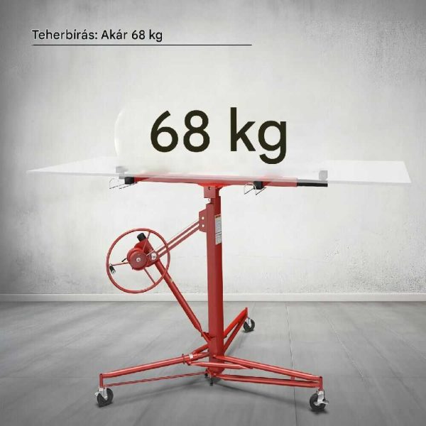 Haina HB6764 Gipszkarton Emelő, OSB lapokhoz, 68 kg kapacitás