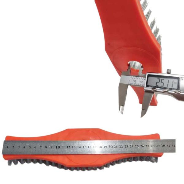 Kefe Tartozék Fűkaszához – 30cm, Térkőtisztító Fej Bozótvágóhoz