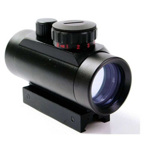 Bushnell 1x40 távcső, gyorstávcső, Piros vagy zöld pont zélzó, 20mm-es és 11mm-es szerelékre