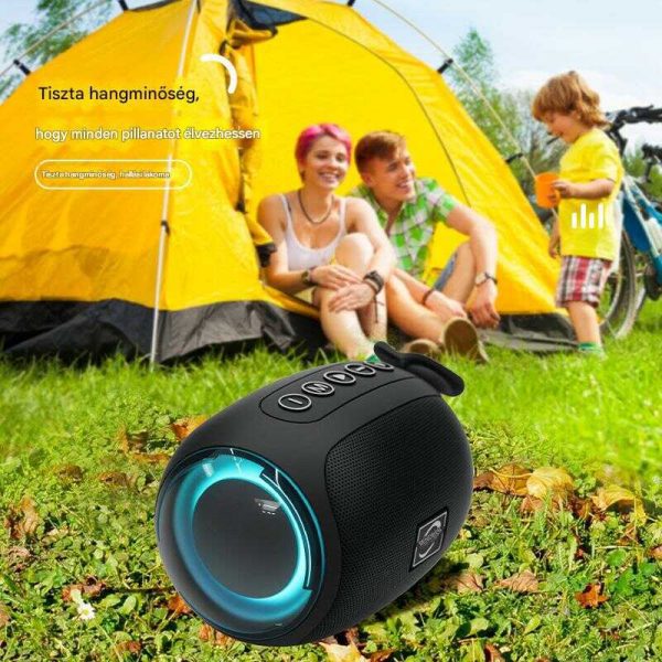 OKOP KP-541 Bluetooth(5.1) Hangszóró 360° Stereo hangzással és RGB világítással