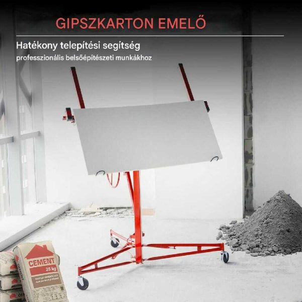 Haina HB6764 Gipszkarton Emelő, OSB lapokhoz, 68 kg kapacitás