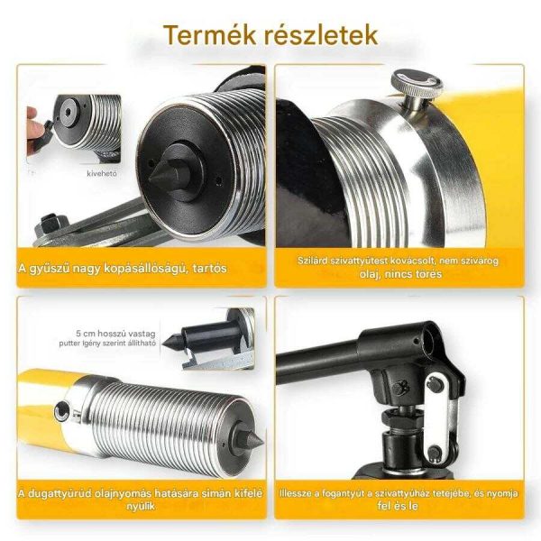 Haina HB-6906 Hidraulikus Öntöttvas csapágylehúzó pumpával 20 tonna