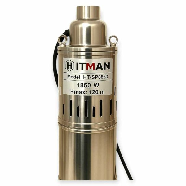 Hitman SP6833 Mélykúti Csőszivattyú – 1850W, 6500 l/óra, 35m szívómélységgel
