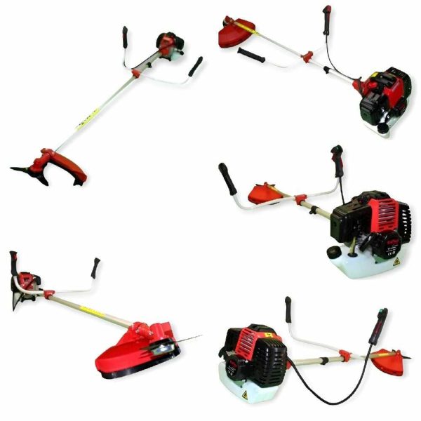 KrafTech RQ580 Benzines Fűkasza – 5,5 Lóerő, 65 cm³, 3 az 1-ben Bozótvágó: damilfej, acéltárcsa, háromélű penge