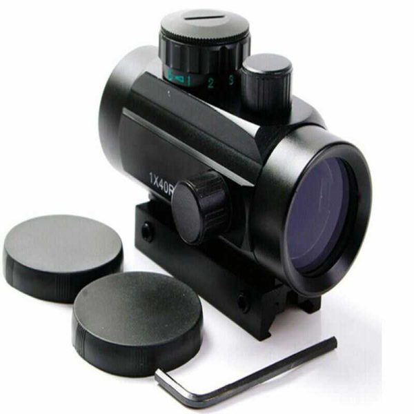 Bushnell 1x40 távcső, gyorstávcső, Piros vagy zöld pont zélzó, 20mm-es és 11mm-es szerelékre