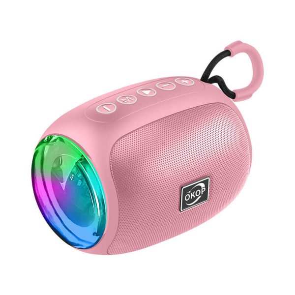 OKOP KP-541 Bluetooth(5.1) Hangszóró 360° Stereo hangzással és RGB világítással