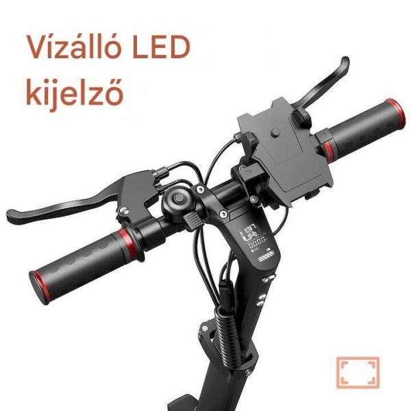 Bogist C1 Pro Összecsukható Elektromos Roller 500W Motorral, 15Ah Akkumulátorral és 35-45km hatótávval, kivehető ülés, 10" gumi, 3 sebesség