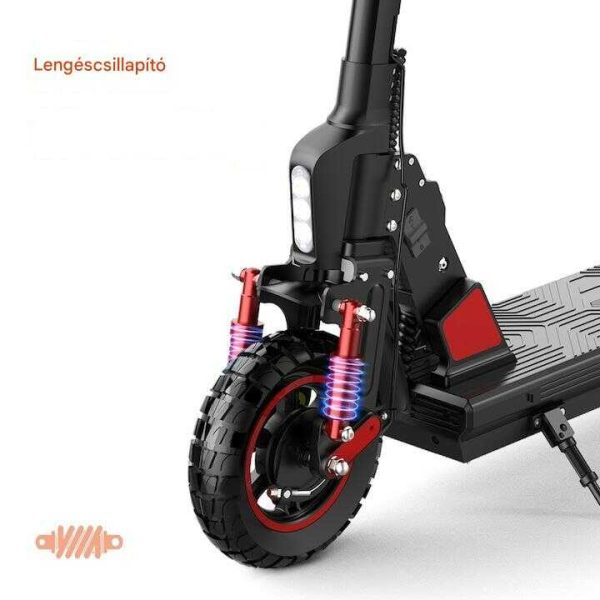 Bogist C1 Pro Összecsukható Elektromos Roller 500W Motorral, 15Ah Akkumulátorral és 35-45km hatótávval, kivehető ülés, 10" gumi, 3 sebesség