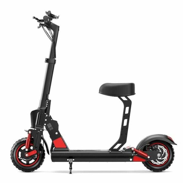 Bogist C1 Pro Összecsukható Elektromos Roller 500W Motorral, 15Ah Akkumulátorral és 35-45km hatótávval, kivehető ülés, 10" gumi, 3 sebesség