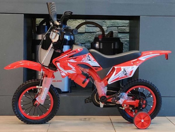 Cross Motor gyerek bicikli , 16" , piros