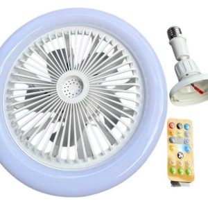Mennyezeti ventilátor és lámpa , 3 féle sebességi móddal , 3 féle színmélység , E27-es foglalat