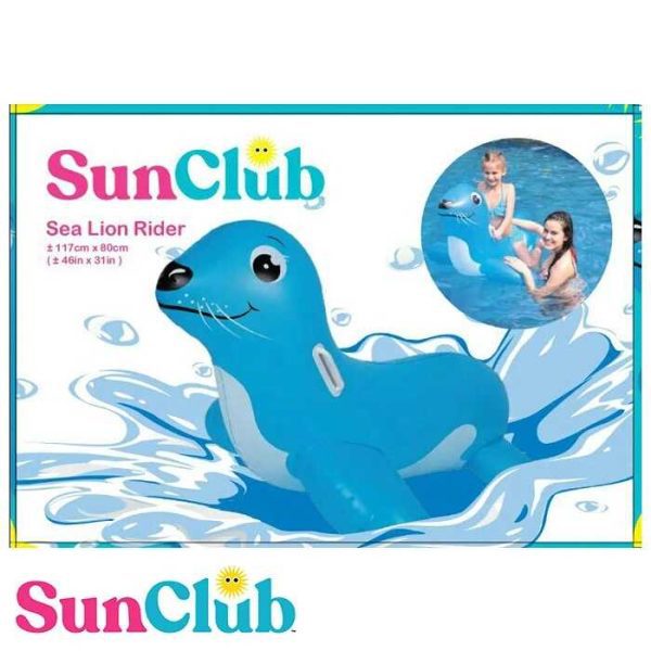 Sun Club felfújható fóka , kapaszkodóval , 108 x 83 x 63 cm - Image 2