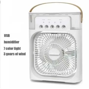 3 az 1-ben hordozható ventilátor , hűt , párásít és világít