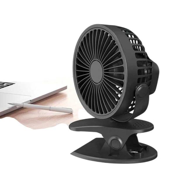 Asztali álló mini ventilátor és csiptethető , KOS-19005 , usb töltés