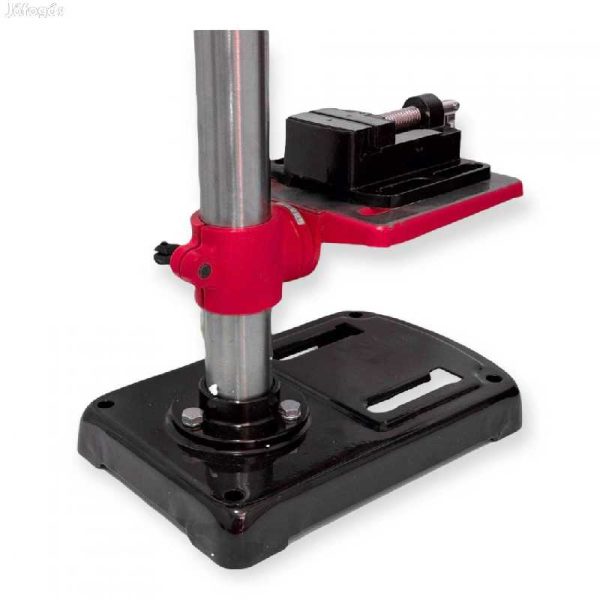 Kraftech KT-BD1950X Állványos Oszlopos Fúrógép 1950W, 16mm Tokmány, Fémtalpas, Gépi Satuval