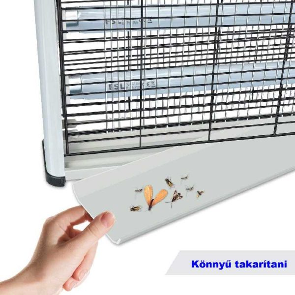 Ipari rovarírtó, UV Fénycsöves Elektromos Rovarcsapda, 40W, Konnektoros 220V