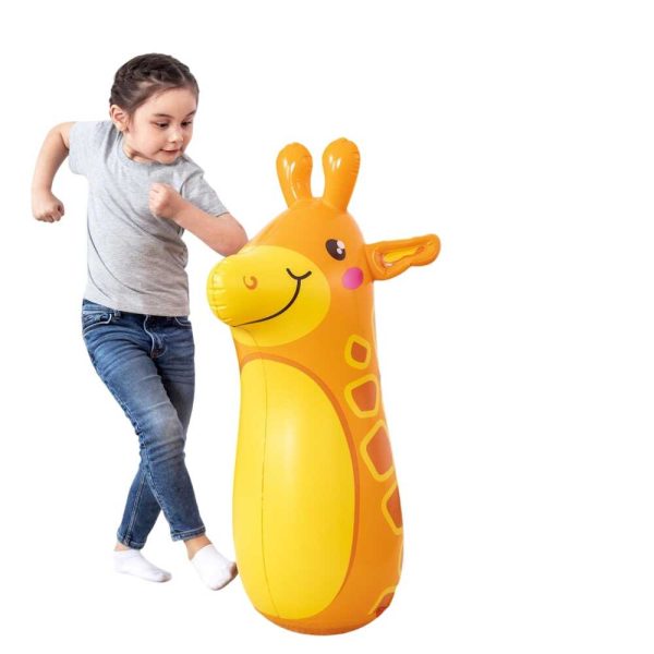 Bestway Felfújható zsiráfos boxzsák gyerekeknek , 89 cm
