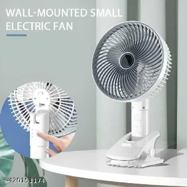 Kos-19022 2 az 1-ben Kézi és Asztali Csíptethetős Ventilátor, Fehér