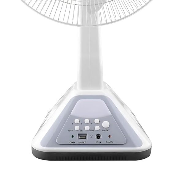 Álló oszcilláló ventilátor JG-F316HS , 5 lapáttal , éjjeli lámpa funkcióval és távirányítóval