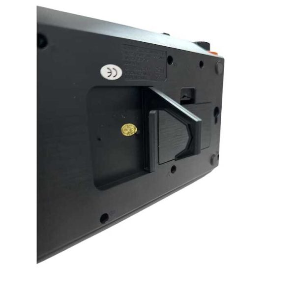 Napelemes hordozható ventilátor + elektromos töltés FP-339-S , beépített FM rádióval , Led világítással