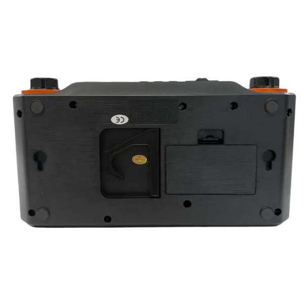 Napelemes hordozható ventilátor + elektromos töltés FP-339-S , beépített FM rádióval , Led világítással