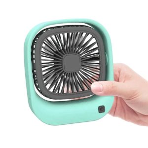 Asztali mini ventilátor KOS-19019 , 2 féle sebességgel , usb töltéssel