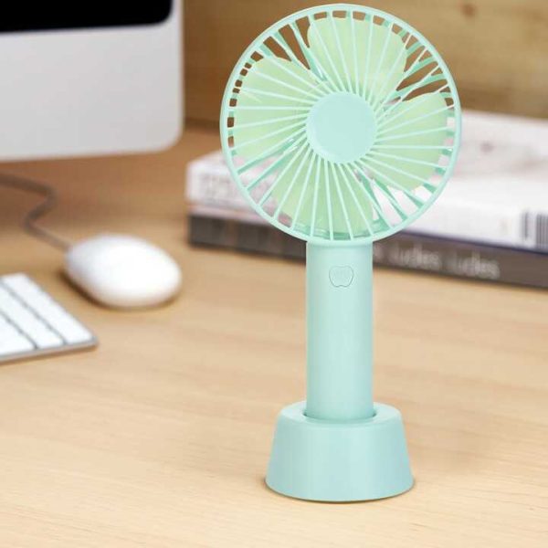 Hordozható kézi ventilátor , 3 féle fokozat , usb töltés , 4,5 W