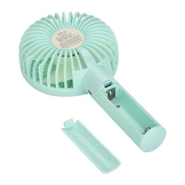 Hordozható kézi ventilátor , 3 féle fokozat , usb töltés , 4,5 W