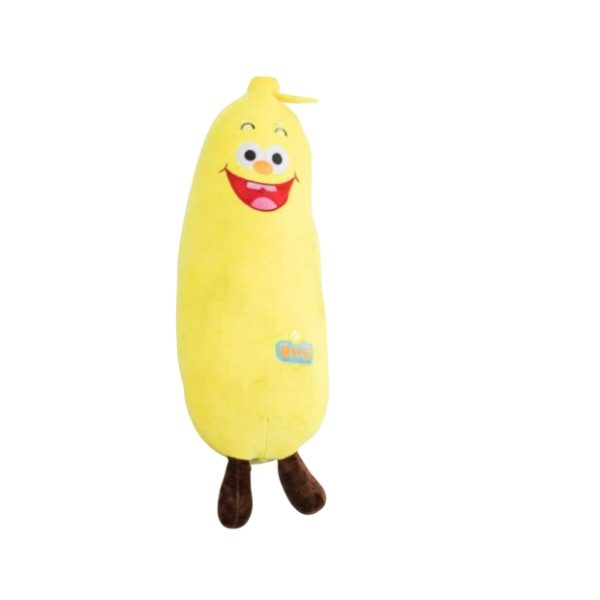 Vidám banán plüss figura , 60 cm