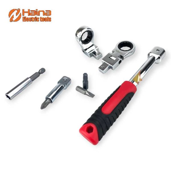 Haina HA-0009 Flex Head 12 az 1-ben Racsnis Készlet 6-19mm – Univerzális és Hosszú Élettartamú