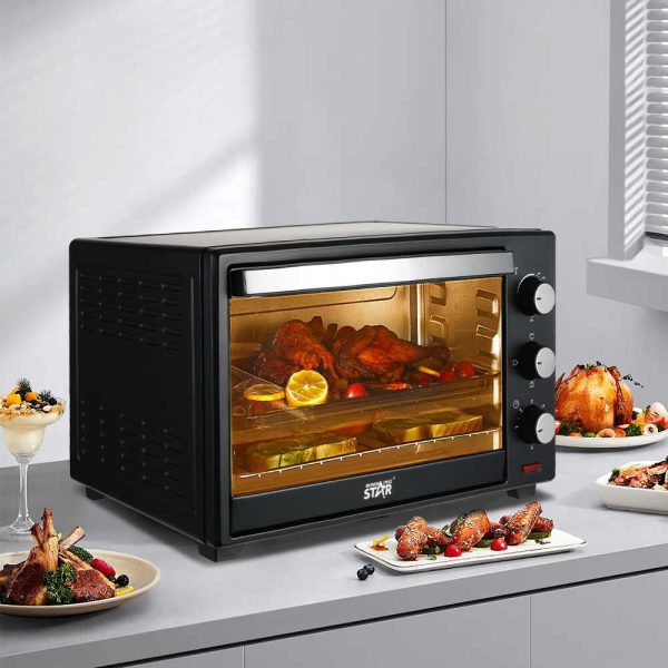 WINNING STAR ST-9620 Elektromos Sütő, 38L, 1600W, Többfunkciós