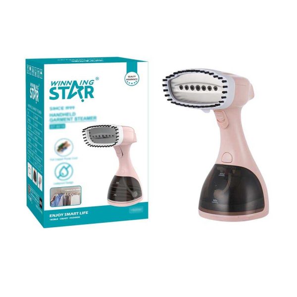 WINNING STAR ST-5019 Kézi Kompakt Ruhagőzölő, 1500W, 300 ml Tartállyal, Kíméletes Gőzöléssel