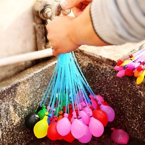 HappyBaby Balloons Vízibomba Készlet – 37 darabos, applikátorral, 1 perc alatt elkészül