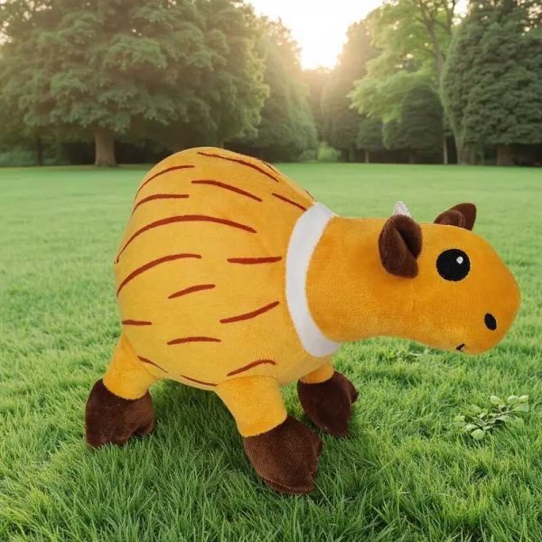 Capybara plüss kulcstartó , 17 cm