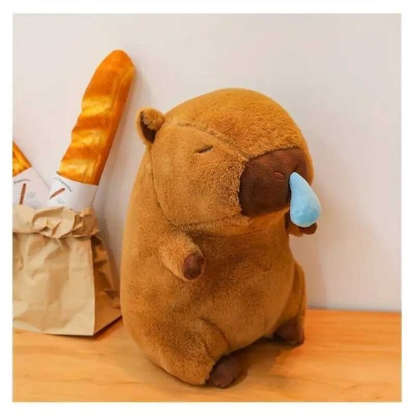 Capybara plüss , barna , 60 cm