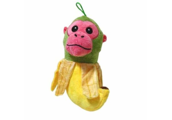 Chimpanzini banani plüss kulcstartó , 13 cm