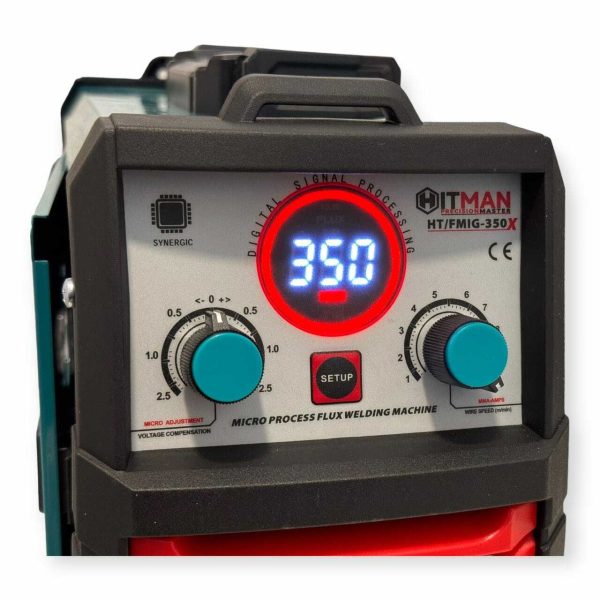 Hitman HT-FMIG-350X Inverteres Hegesztőgép 350A, Porbeles/MMA/TIG-Lift