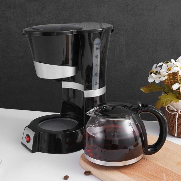 WINNING STAR ST-9711 Csepegtetős Kávé- és Teafőző, 600ml, Fekete