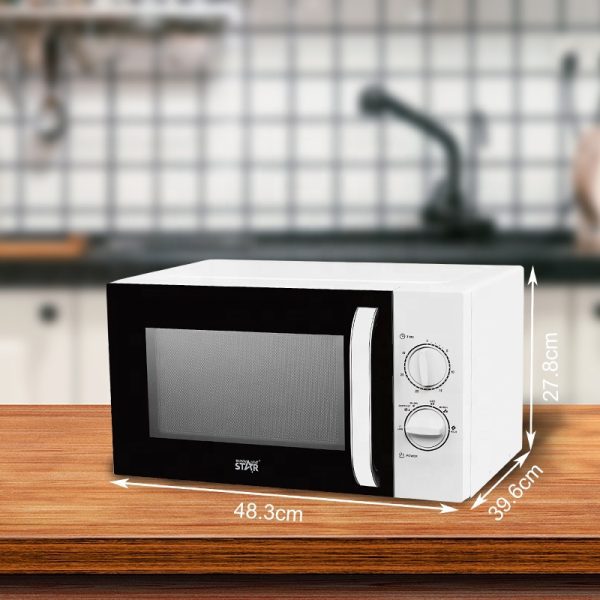 WINNING STAR ST-9623 Mikrohullámú Sütő, 25L, 800W, Mechanikus Vezérlés