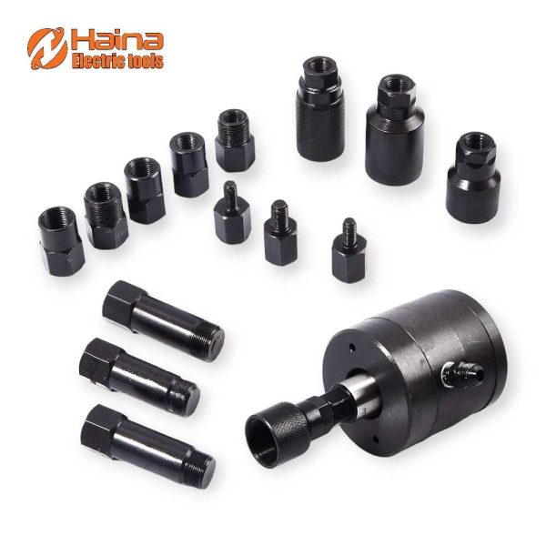 Haina HA-2540 21 részes Pneumatikus Diesel Injektor Kihúzó Készlet, Univerzális, 6-12 bar