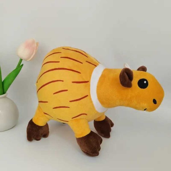 Capybara plüss kulcstartó , 17 cm