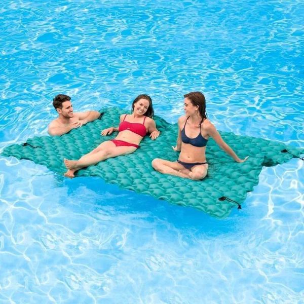 Intex 56841 Hatalmas Felfújható Nyugágy – 290x213 cm, dupla légkamrás kialakítás