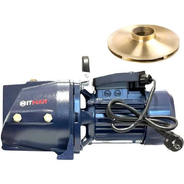 Hitman JSM-6832BZ Kerti JET Szivattyú – Bronz Lapáttal, 2750W, 6.0 bar, IP44 védelemmel