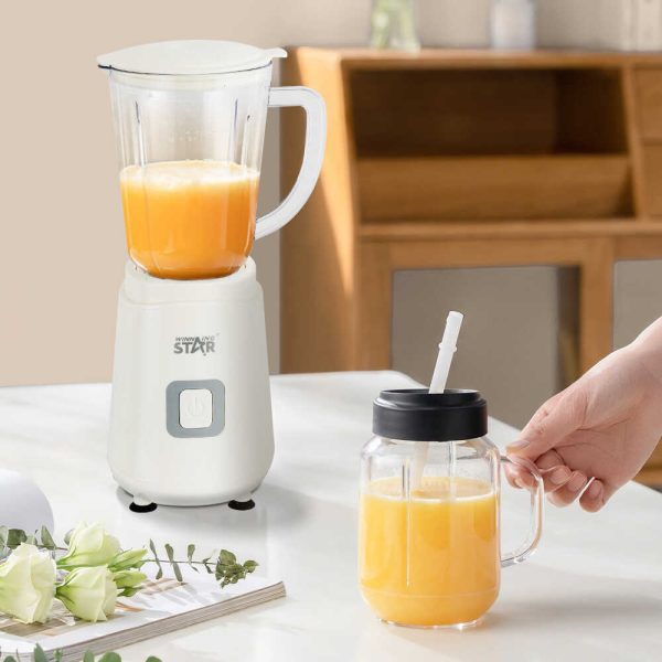 WINNING STAR ST-5320 Kompakt Elektromos Turmixgép, 600 ml, 300W, Egygombos Vezérléssel