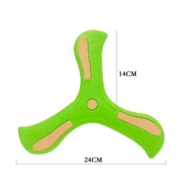 Gyerek Bumeráng – 3 ágú, puha EVA anyagból, 24 cm