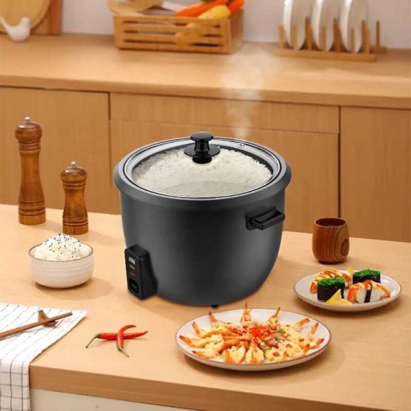 WINNING STAR ST-9345 Elektromos Rizsfőző, 6L, Tapadásmentes Edénnyel, Automata Melegen Tartással