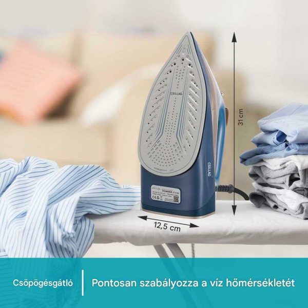 WINNING STAR ST-6100 Gőzölős Vasaló, 2200W, Kerámia Talppal, 6 az 1-ben Funkcióval