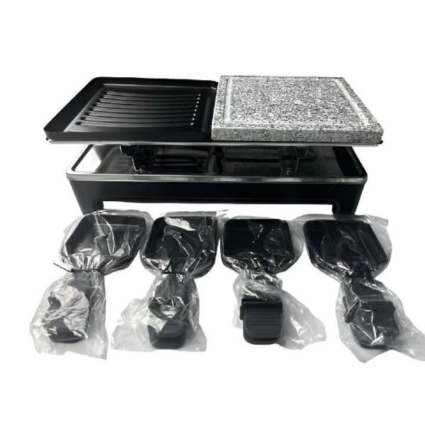 RAF R.5425 Többfunkciós Asztali Grill és Raclette Sütő, 1500W, Tapadásmentes Felülettel