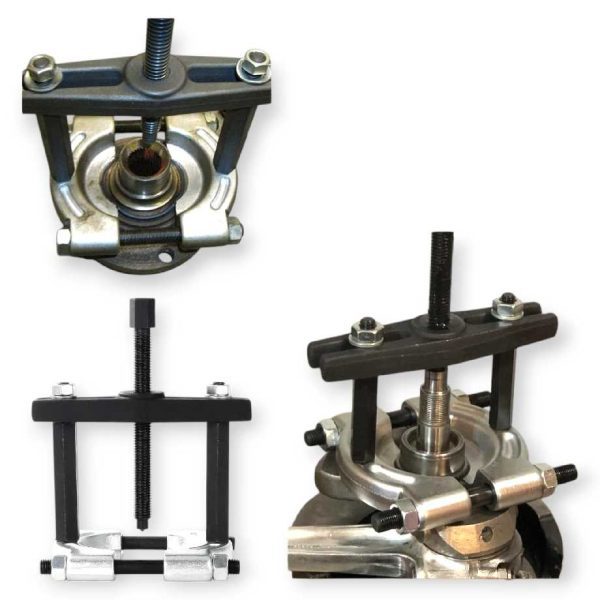 Haina MG50133 – 14 db-os tányéros csapágylehúzó készlet 2" és 3" méretekkel, ipari acél